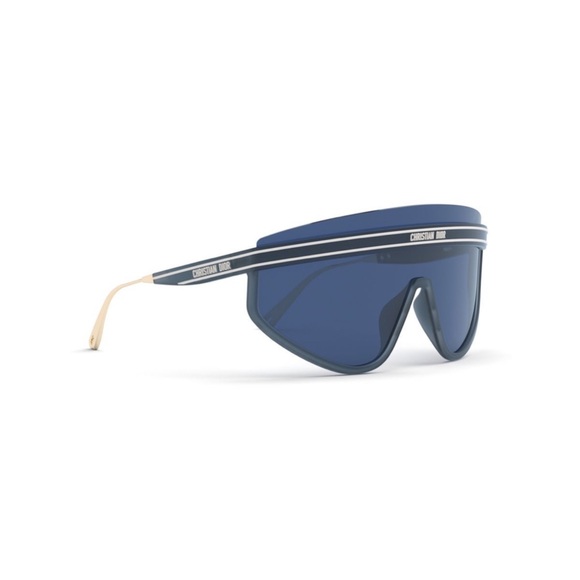 NWT! Diorclub M2U Mask Sunglasses - Blue - Picture 2 of 5